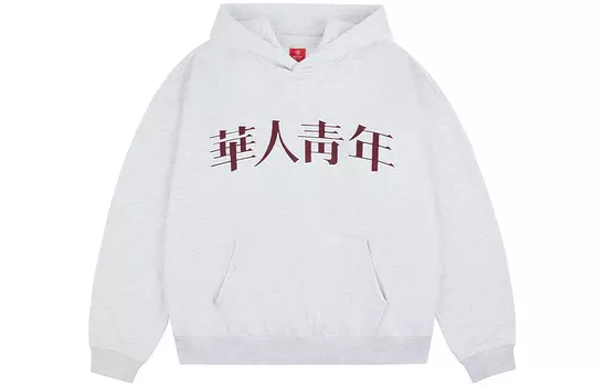 Chinese Youth Толстовка унисекс OCCUPY, Бежевый/Серый