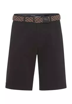 Чино-бермуды Travel, ремень, мужские Dunmore, черный