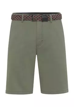 Чино-бермуды Travel, ремень, мужские Dunmore, зеленый