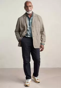 Чино BOWMAN TAPERED Seasalt Cornwall, цвет inkwell