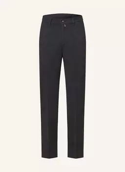 Чино calais зауженного кроя pierre cardin, темно-синий