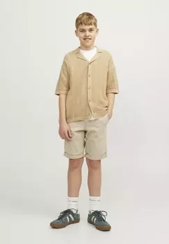 Чино JPSTDAVID AKM SN MNI Jack & Jones Junior, бежевый
