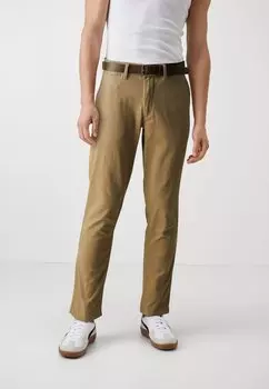 Чино JPSTMARCO JJDAVE WITH BELT Jack & Jones, цвет beige