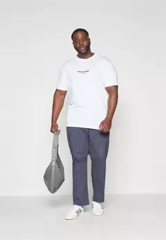 Чино JPSTMARCO JJDAVE WITH BELT Jack & Jones, темно-синий