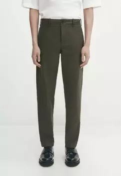 Чино Micro Massimo Dutti, хаки