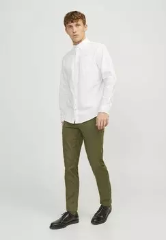 Чино MIT REGULAR FIT Jack & Jones, цвет olive night