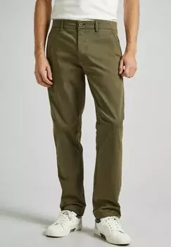 Чино Pepe Jeans, цвет military green