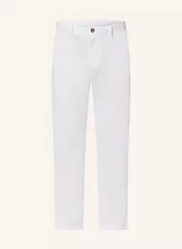 Чино pitch узкого кроя REISS, белый