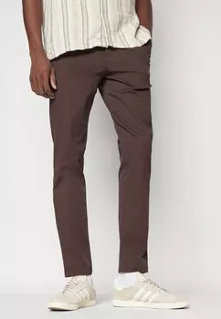 Чино Selected, темно коричневый Slh175-Slim New Miles Flex Pant