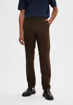 Чино Slhslim New Miles Selected, цвет demitasse