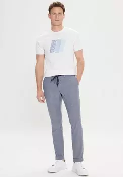 Чино SLIM FIT SIDE POCKET WAIST TIE AC&CO / ALTINYILDIZ CLASSICS, темно-синий