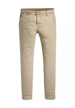 Чино, стандартный крой, для мужчин Levi's, бежевый