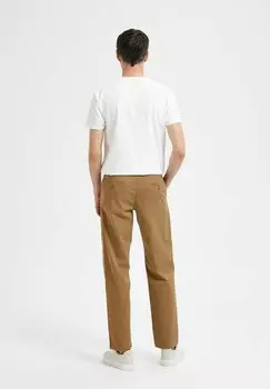 Чино STRAIGHT LEG Selected Homme, цвет ermine