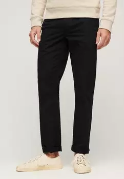 Чино TAPERED STRETCH Superdry, цвет black