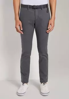 Чино TOM TAILOR DENIM, цвет anthracite