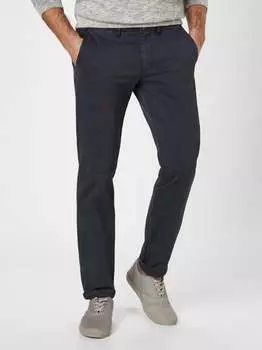 Чинос из яшмы узкого кроя Redpoint, синий