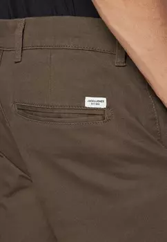 Чинос JPSTMARCO JJDAVE Jack & Jones, коричневый