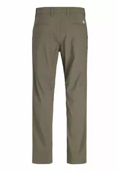 Чинос KANE DAVE Jack & Jones, оливковый меланж