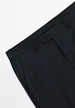 Чинос Massimo Dutti, темно-синий