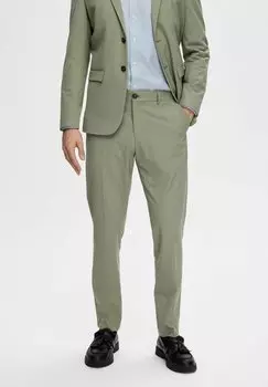 Чинос Selected Homme, светло-зеленый