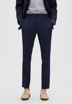 Чинос Selected Homme, темно-синий