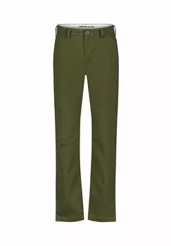 Чинос SLIM Lee, зеленый меланж