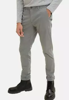 Чинос TOM TAILOR, серый