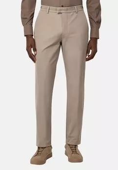Чиносы B TECH Boggi Milano, серо-коричневый