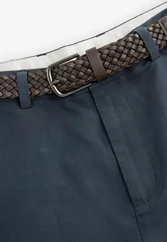 Чиносы BELTED REGULAR FIT Next, синий