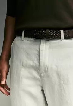 Чиносы BELTED REGULAR FIT Next, светло-серый