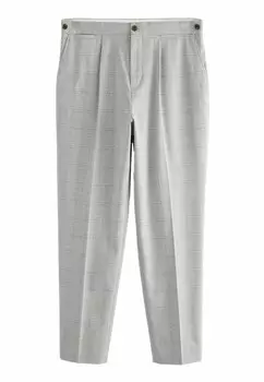 Чиносы BUTTON SIDE ADJUSTER SLIM FIT Next, серый