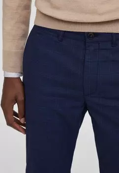 Чиносы CHECK Faonnable, темно-синий
