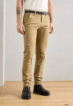 Чиносы CLASSIC BELT Lindbergh, бежевый