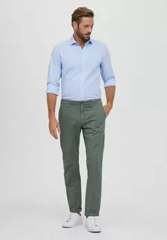 Чиносы CONTCHINO GD LTGAB Faonnable, темно-зеленый