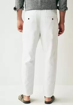 Чиносы DRAWSTRING REGULAR FIT Next, белый