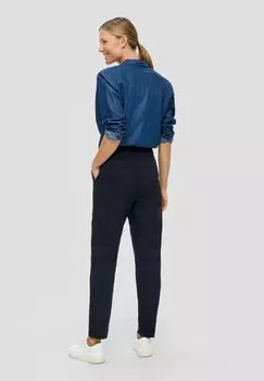 Чиносы ELASTISCHE TAPERED LEG s.Oliver, темно-синий