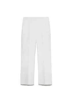 Чиносы High-Waisted. Sisley, белые