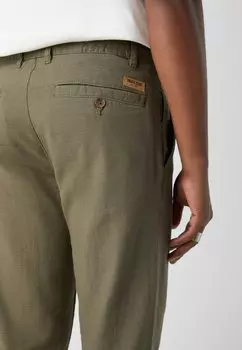 Чиносы INDICODE JEANS, оливковый