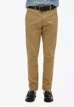 Чиносы INTERNATIONAL Superdry, коричневый