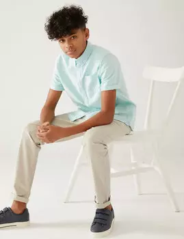 Чиносы из хлопка (6–16 лет) Marks & Spencer