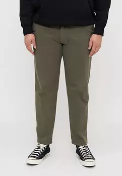 Чиносы JPSTBILL Jack & Jones, зеленый