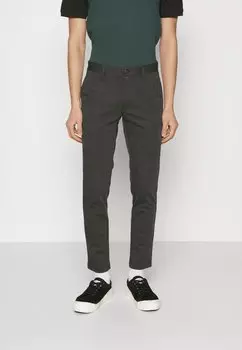 Чиносы JPSTMARCO JJCOOPER Jack & Jones, темно-серый меланж