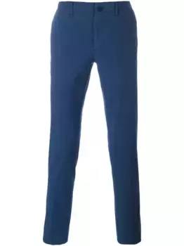 Чиносы кроя скинни Incotex, синий