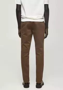 Чиносы Mango, коричневый