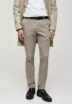 Чиносы Mango, серый