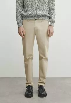 Чиносы Massimo Dutti, бежевый