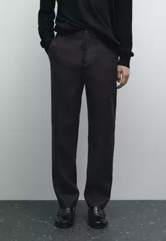 Чиносы Massimo Dutti, темно-синий