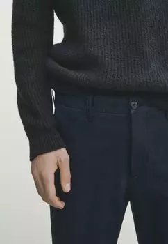 Чиносы Massimo Dutti, темно-синий