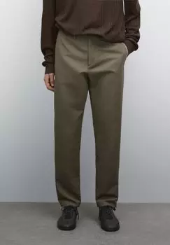 Чиносы Massimo Dutti, зеленый
