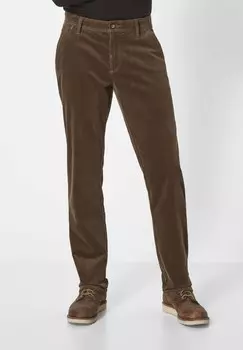 Чиносы ODESSA REGULAR FIT MIT STRETCH UND ELASTISCHEM BUND Redpoint, коричневый